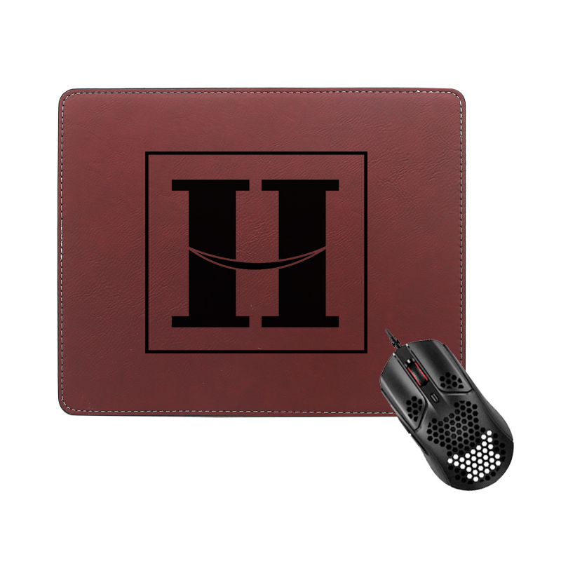 Lazerlenebilir Suni Deri Dikdörtgen Mouse Pad 25*20cm