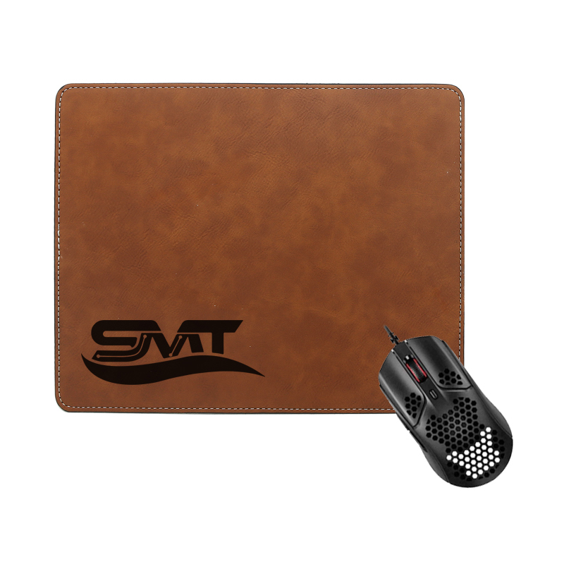 Lazerlenebilir Suni Deri Dikdörtgen Mouse Pad 25*20cm