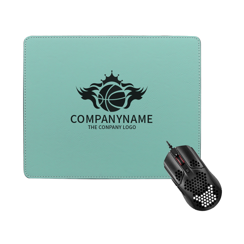 Lazerlenebilir Suni Deri Dikdörtgen Mouse Pad 25*20cm