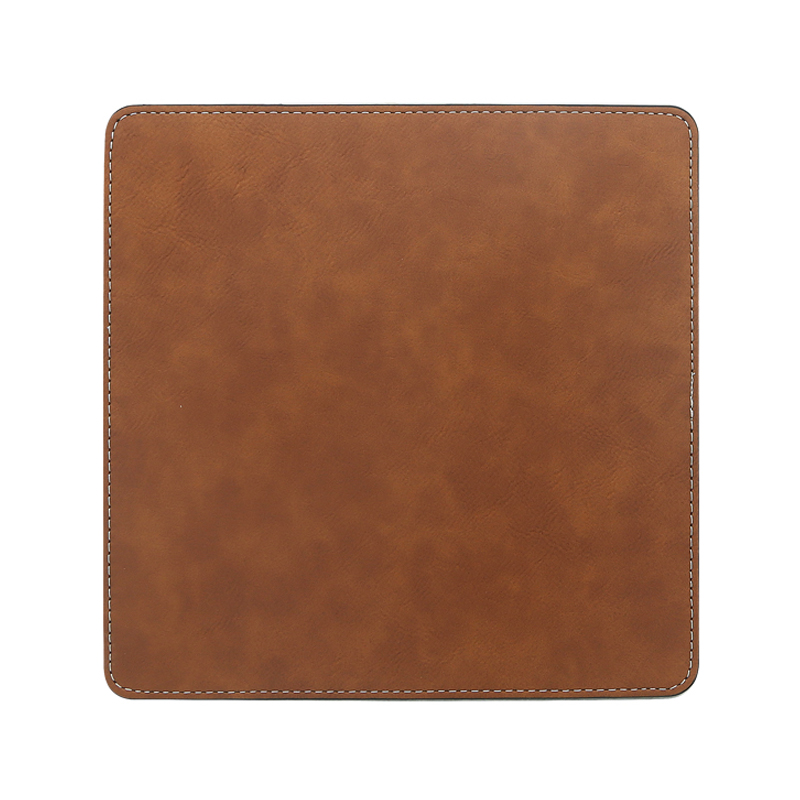 Lazerlenebilir Suni Deri Kare Mouse Pad 20*20cm