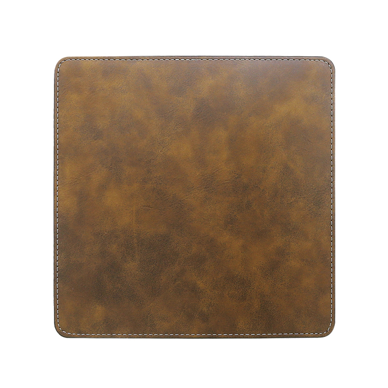Lazerlenebilir Suni Deri Kare Mouse Pad 20*20cm