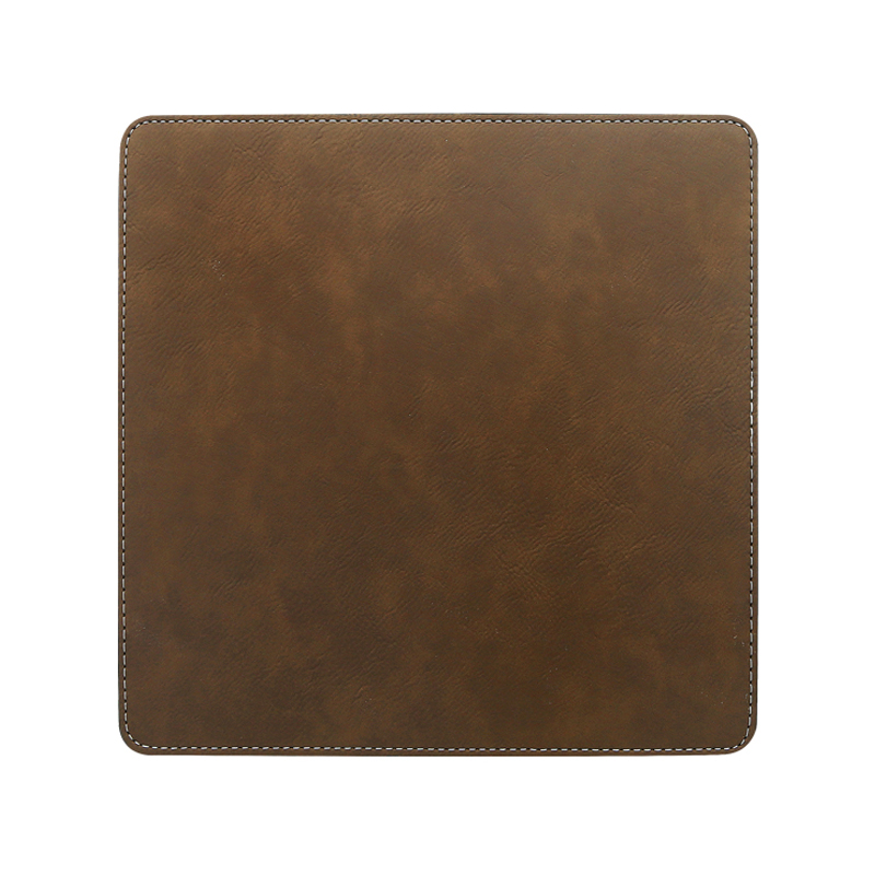 Lazerlenebilir Suni Deri Kare Mouse Pad 20*20cm
