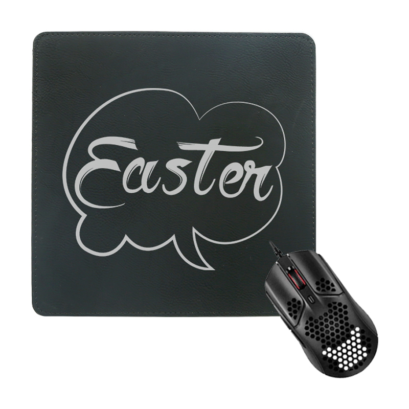 Lazerlenebilir Suni Deri Kare Mouse Pad 20*20cm