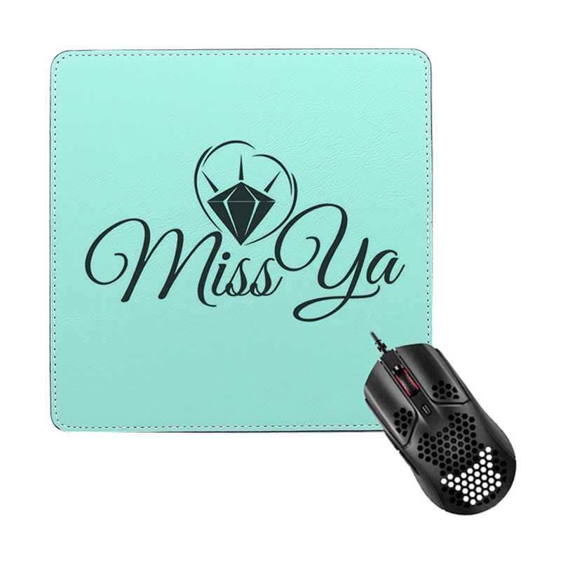 Lazerlenebilir Suni Deri Kare Mouse Pad 20*20cm