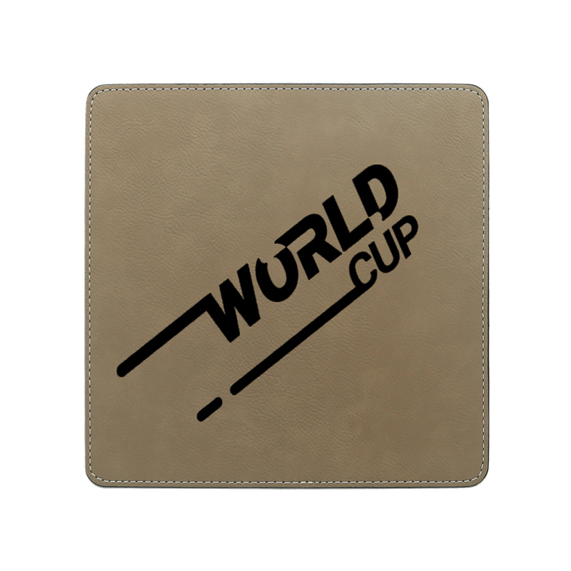 Lazerlenebilir Suni Deri Kare Mouse Pad 20*20cm