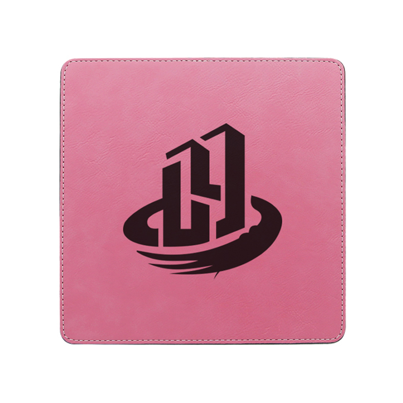 Lazerlenebilir Suni Deri Kare Mouse Pad 20*20cm