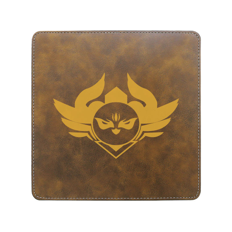Lazerlenebilir Suni Deri Kare Mouse Pad 20*20cm