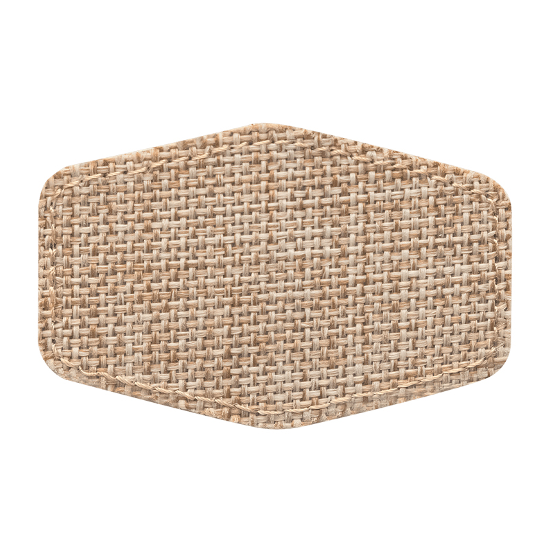 Yapışkanlı 3' x 2' Çuval Bezi Hex Sublime Edilebilir Yama