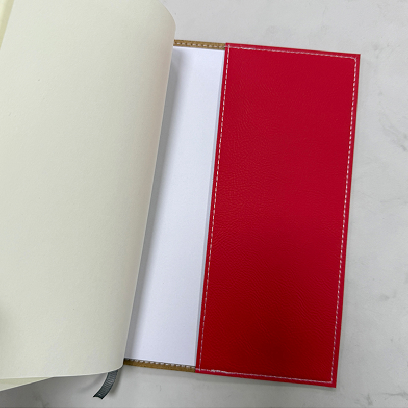 Lazerlenebilir Suni Deri Değiştirilebilir Defter