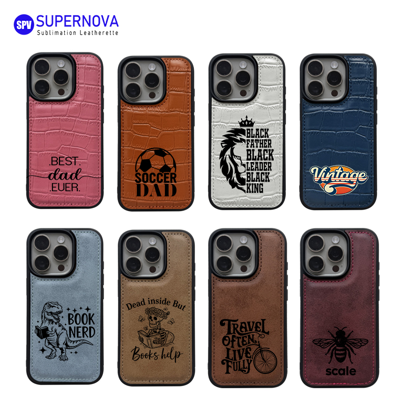 Lazerlenebilir Deri Telefon Kılıfı