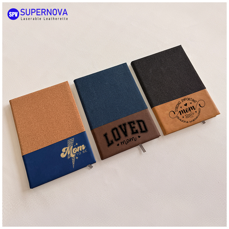 Bölünmüş Lazerlenebilir Deri ve Kanvas Defter Bölünmüş Lazerlenebilir Deri ve Kanvas Defter