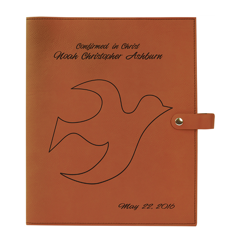 Çıtçıtlı Deri Kitap Kapağı