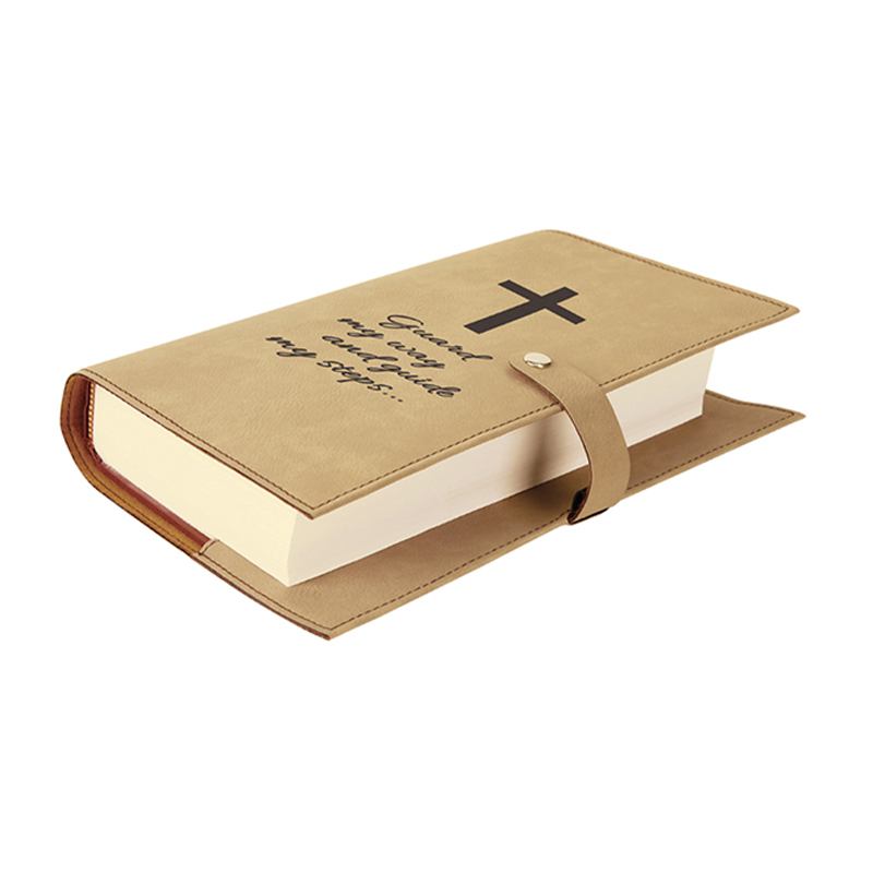Çıtçıtlı Deri Kitap Kapağı