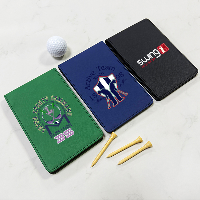 Süblimasyon Suni Deri Golf Puan Kartı Tutucu