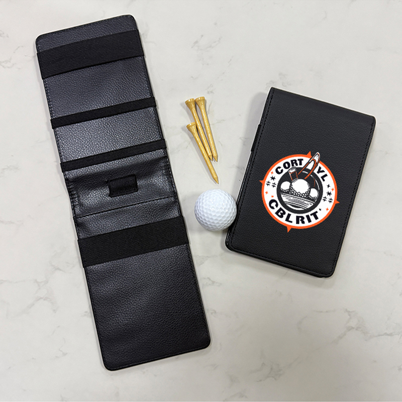 Süblimasyon Suni Deri Golf Puan Kartı Tutucu