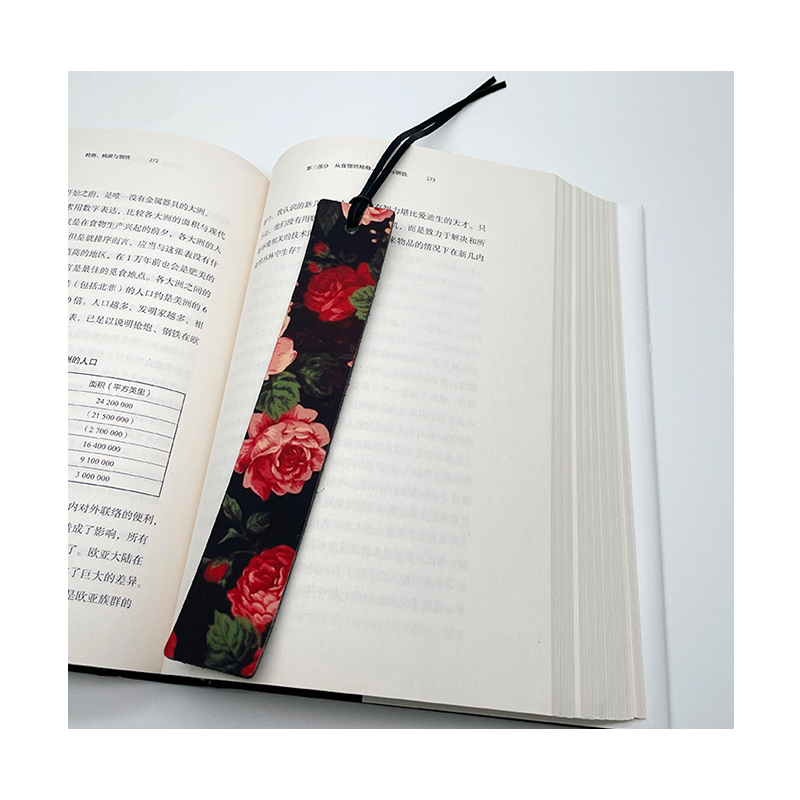 Süblimasyon PU Deri Kitap Ayracı Süblimasyon PU Deri Kitap Ayracı