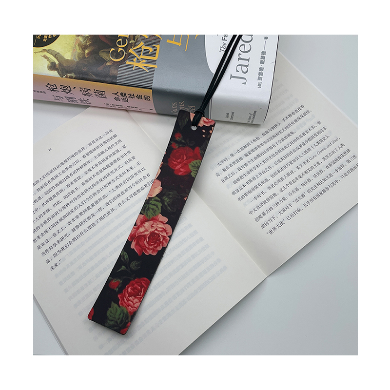 Süblimasyon PU Deri Kitap Ayracı Süblimasyon PU Deri Kitap Ayracı
